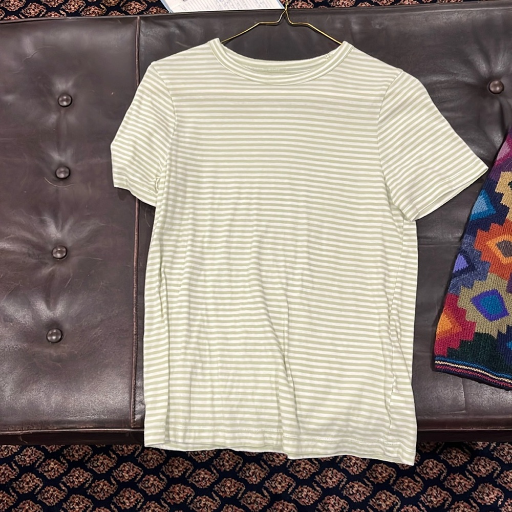 100% Cotton Striped  T-shirt